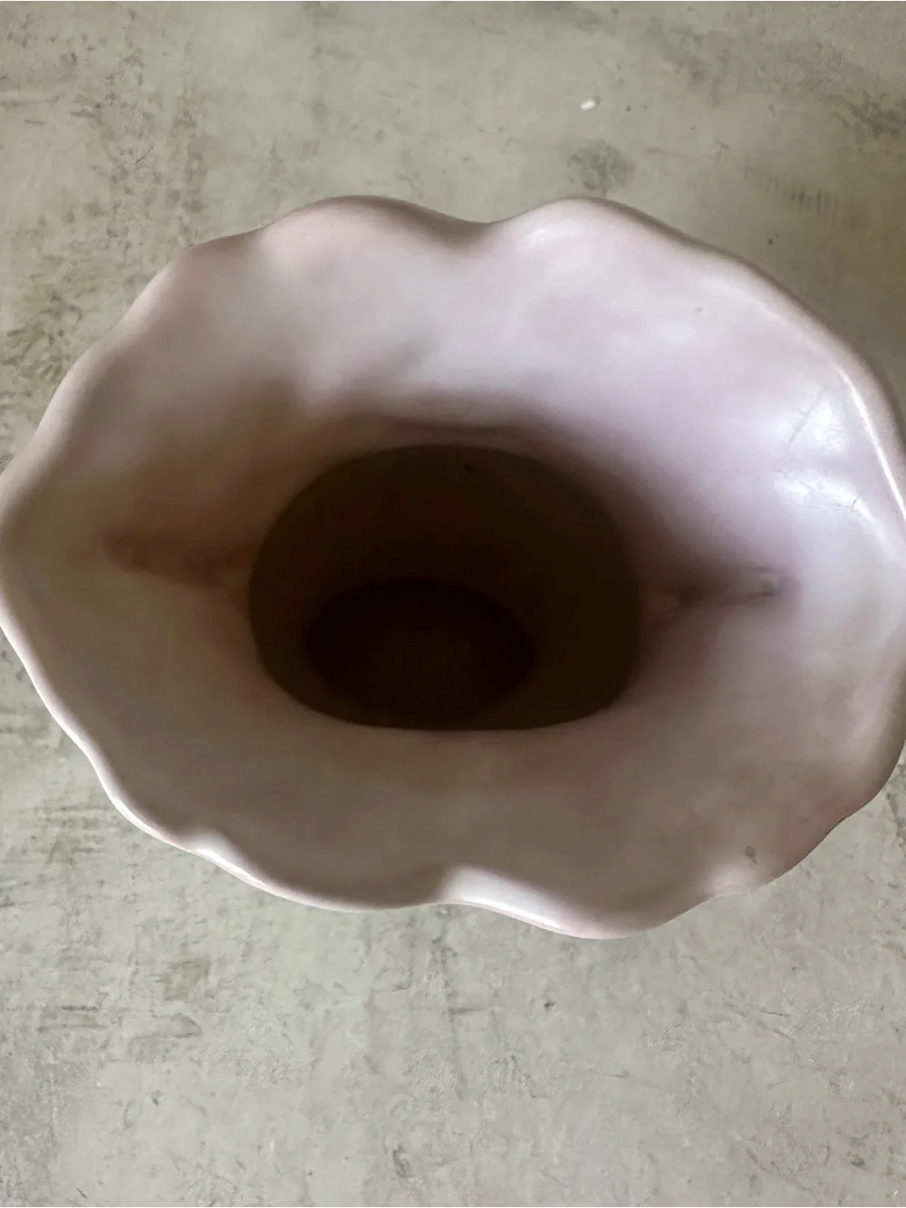 Hull Pottery Bow Knot Blue & Pink B-7 Vase Floral 8.75” Handles Vintage 1949 EUC